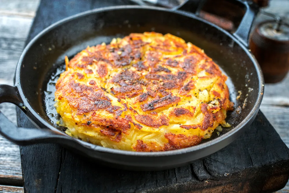 Traditional,swiss,hash,browns,as,side,dish,as,closeup,in