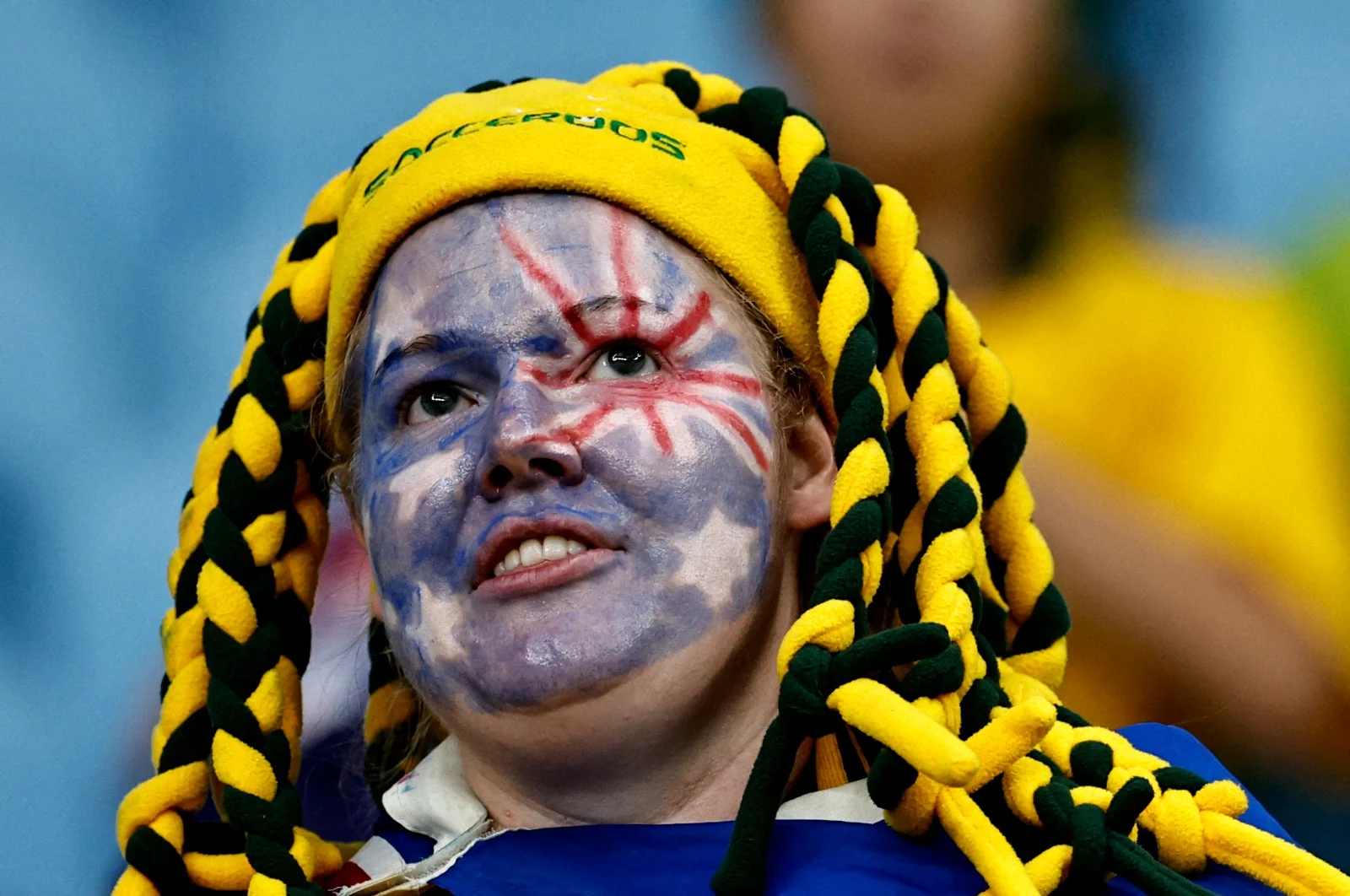אוהדת אוסטרליה מונדיאל 2022 בקטר