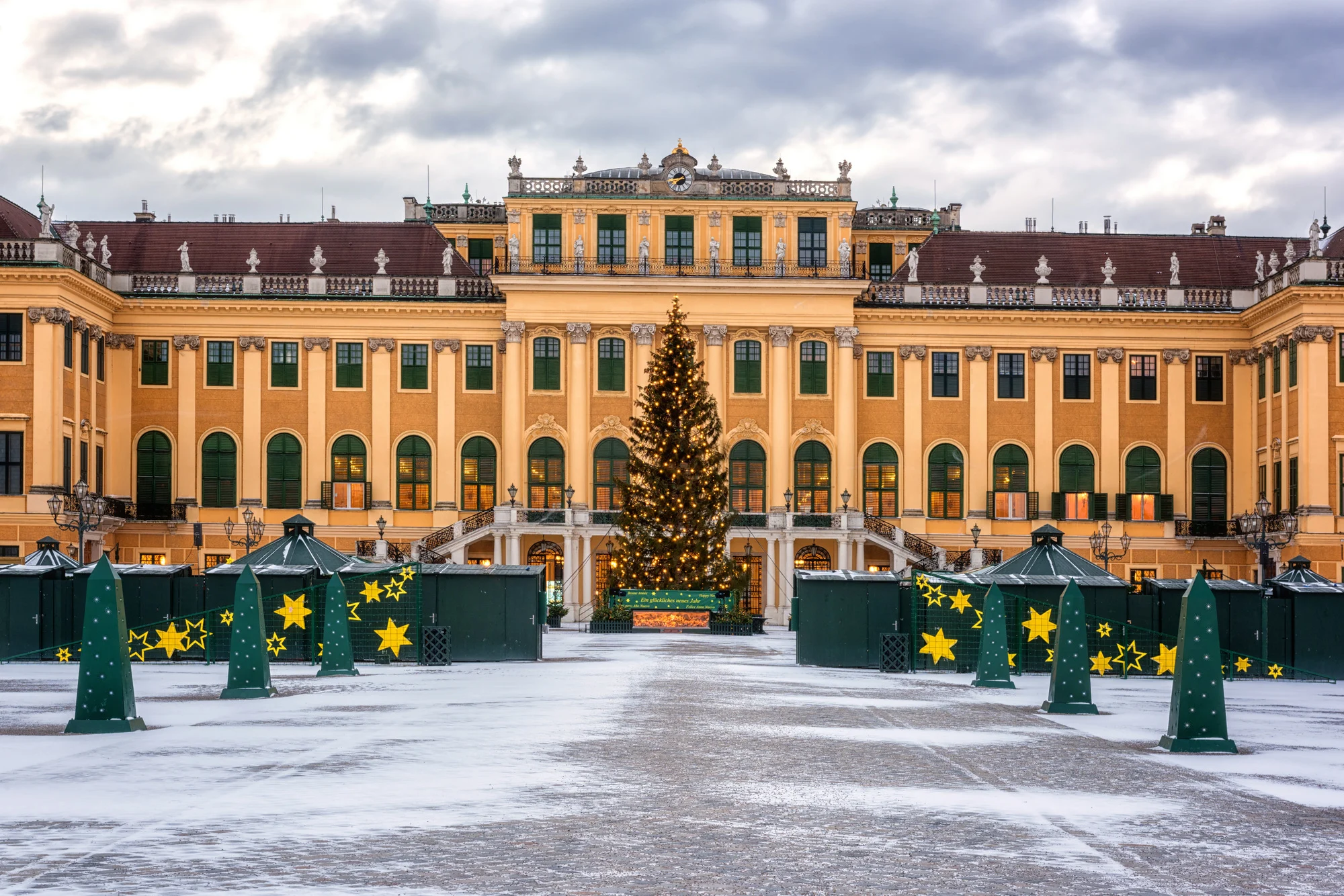 Vienna,,austria, ,januar,03,,2019:,schonbrunn,palace,(schloss,schצnbrunn)
