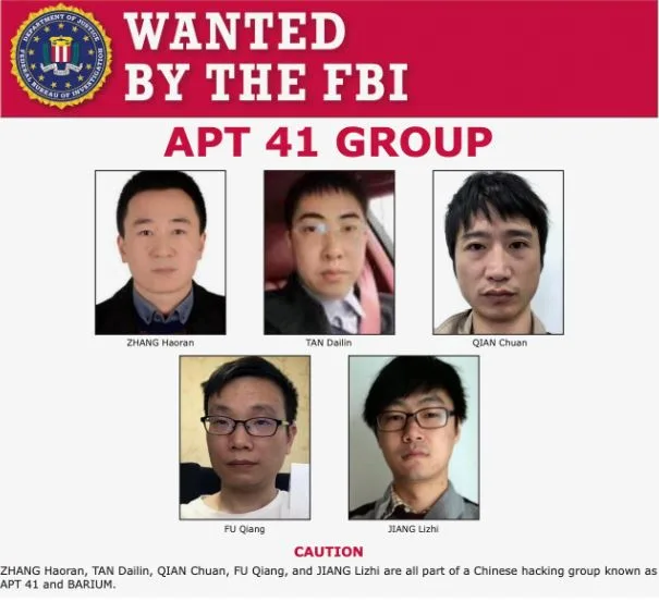 חמישה מחברי הקבוצה המבוקשים על ידי ה-FBI