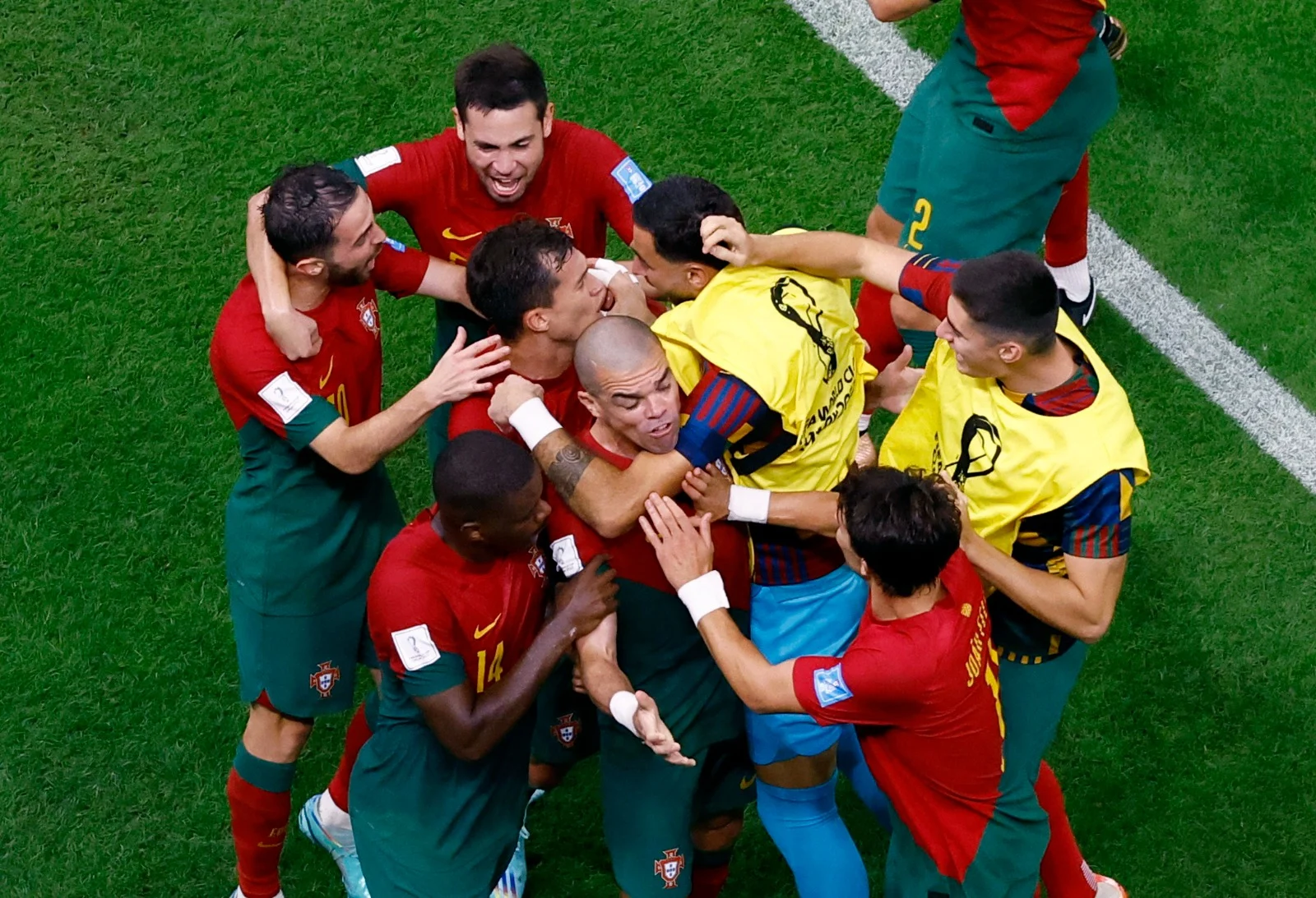 פורטוגל חוגגת מול שוויץ מונדיאל 2022 בקטר