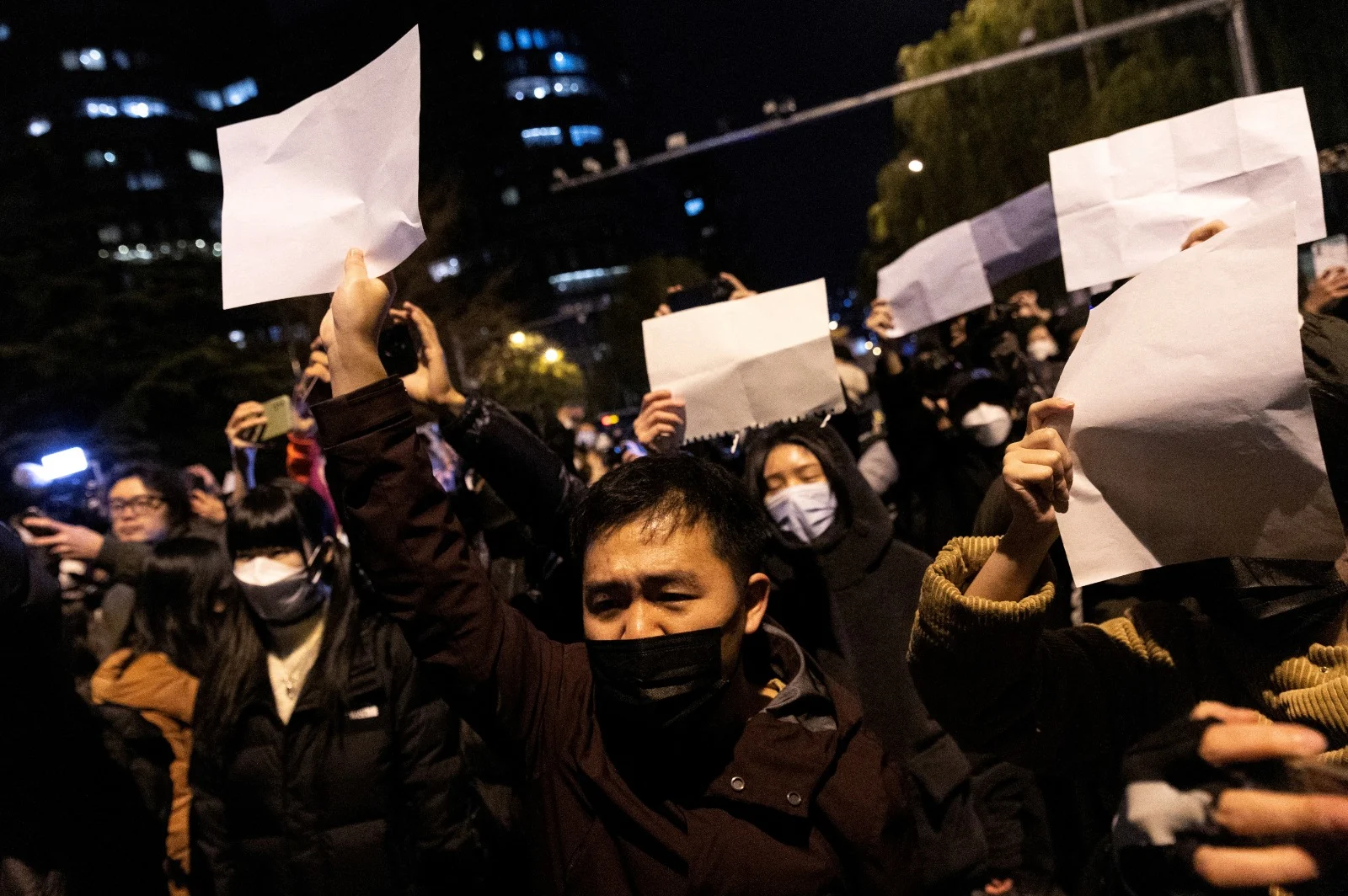 מחאות נגד מדיניות ''אפס הדבקה'' בסין