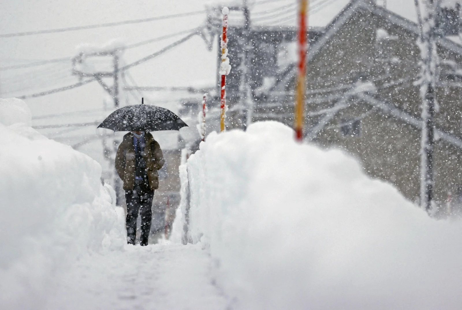 17 הרוגים משלג כבד, יפן