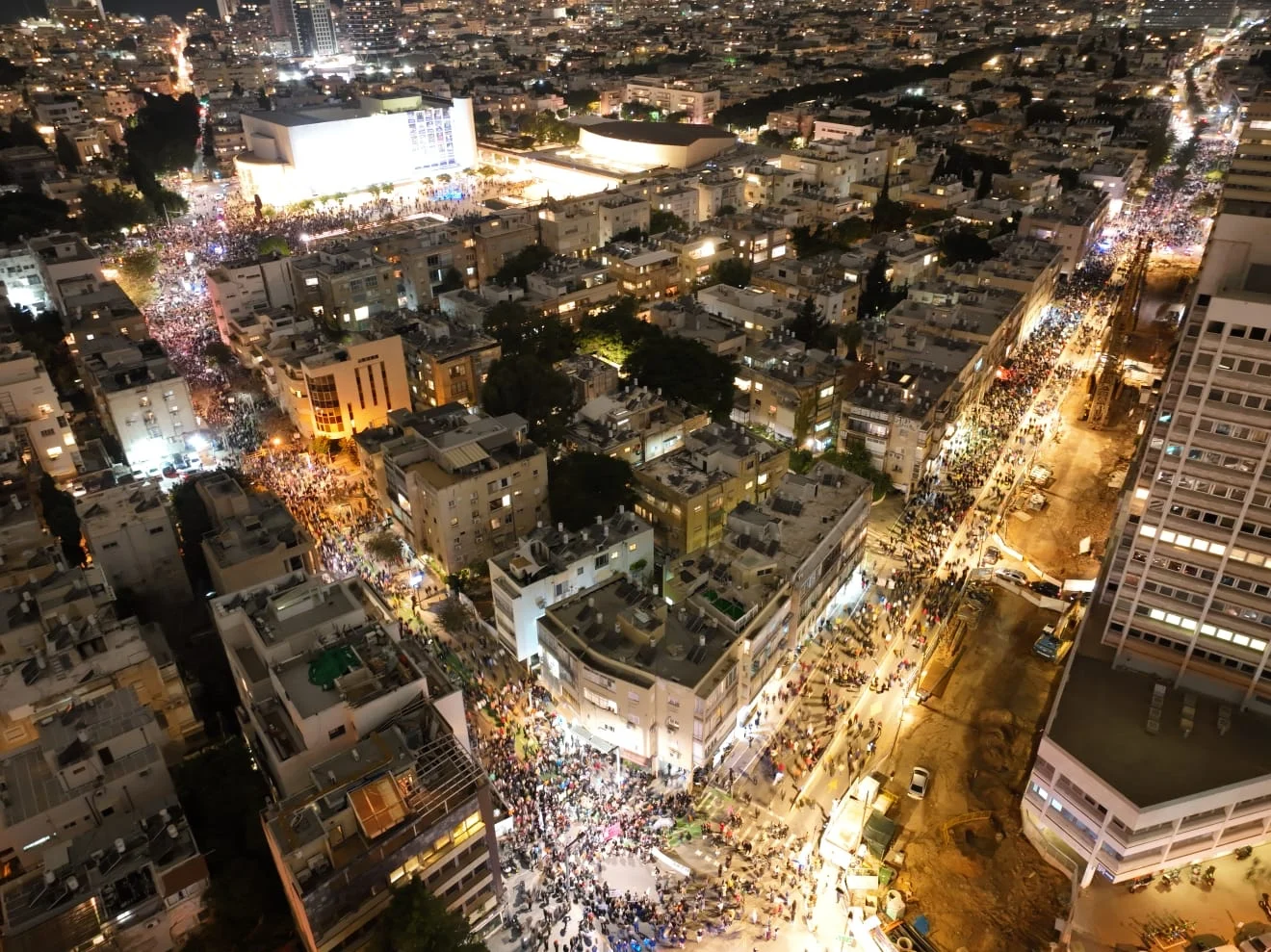 ההפגנה נגד ממשלת נתניהו בתל אביב