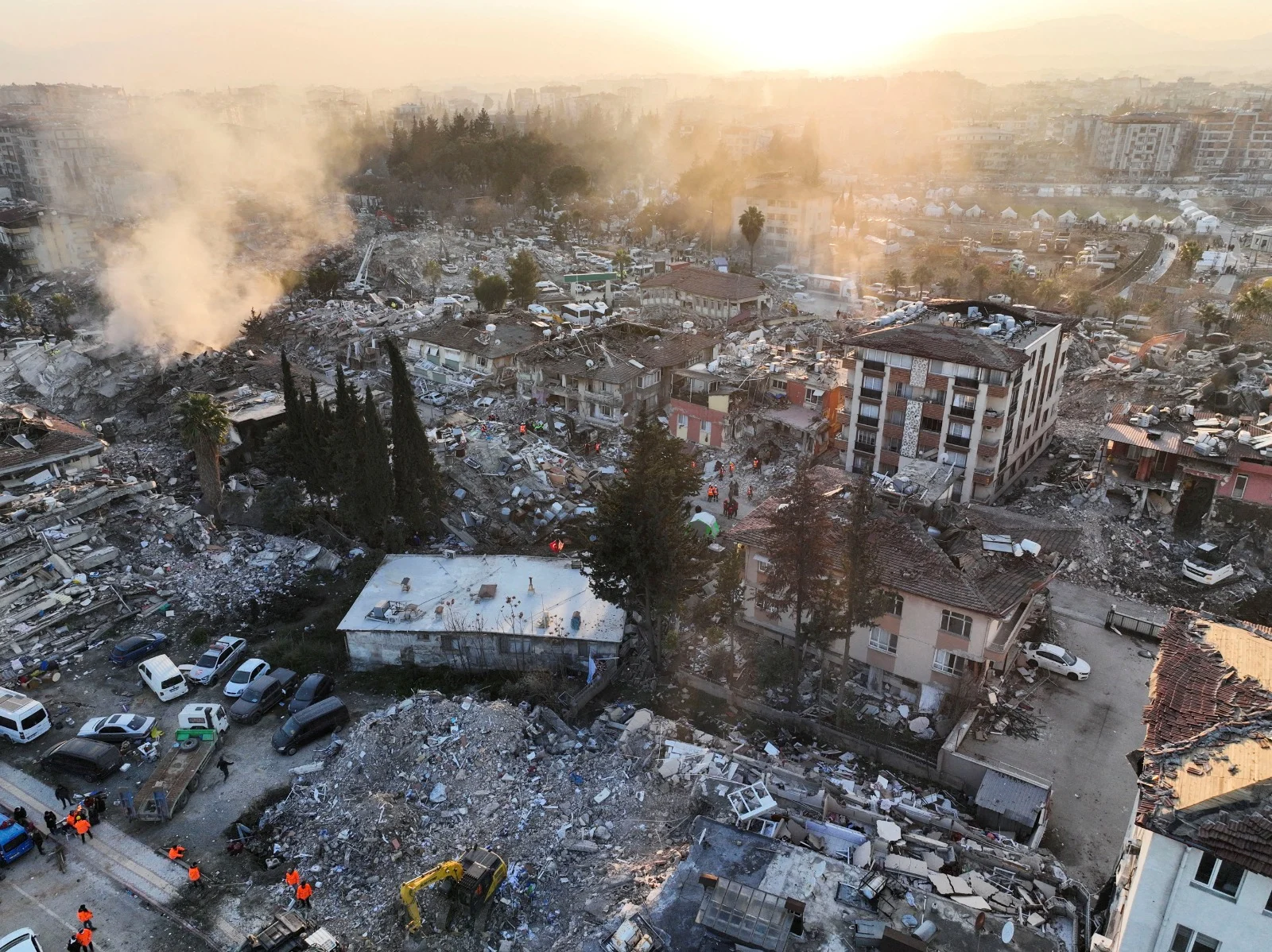 ההרס בהאטאיי, טורקיה