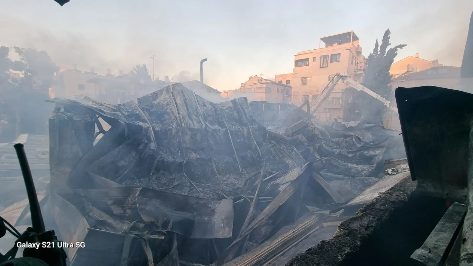 השריפה בישיבת סטאמר בירושלים
