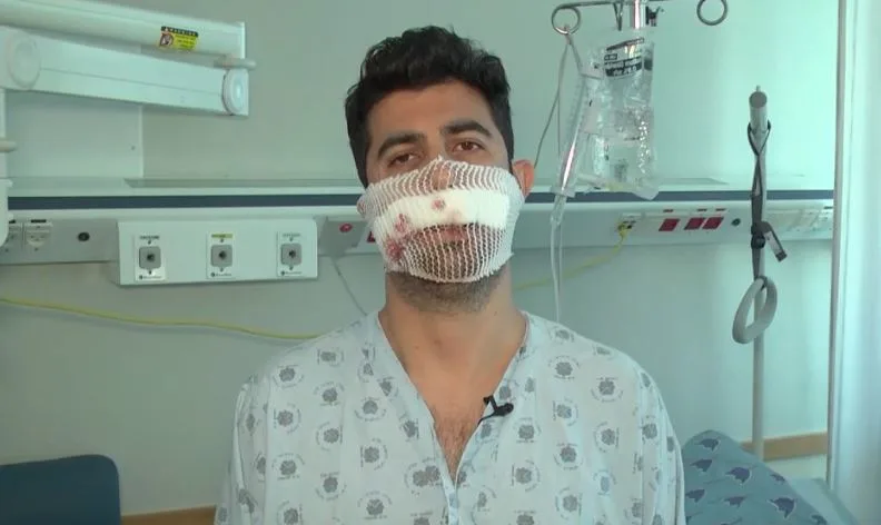 מיכאל אוסדון שנפצע בפיגוע ברחוב דיזנגוף בתל אביב