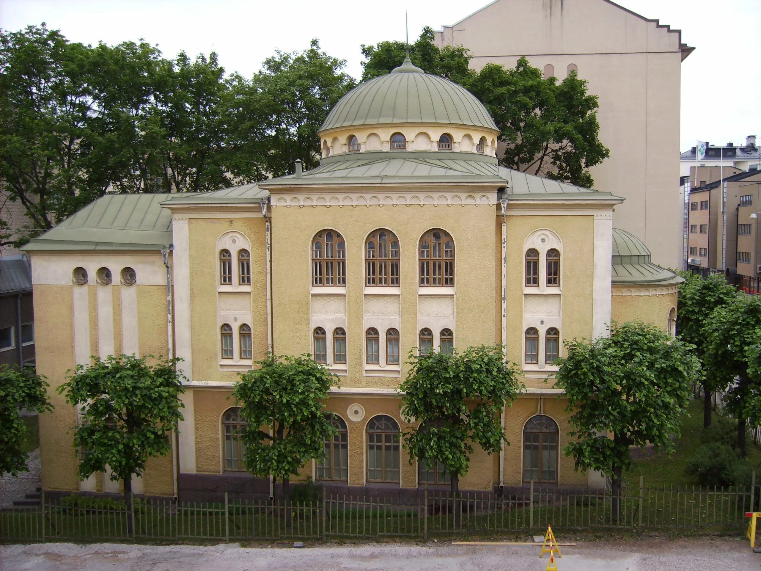 בית הכנסת בטורקוThe Jewish Synagogue in Turku, Finland.