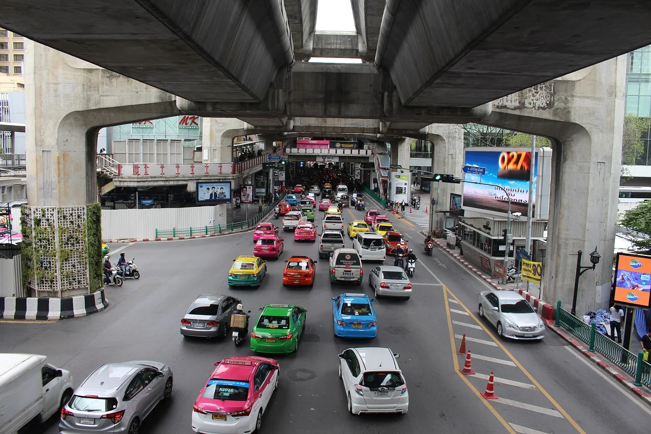 Bangkok פקקי תנועה בבנגקוק