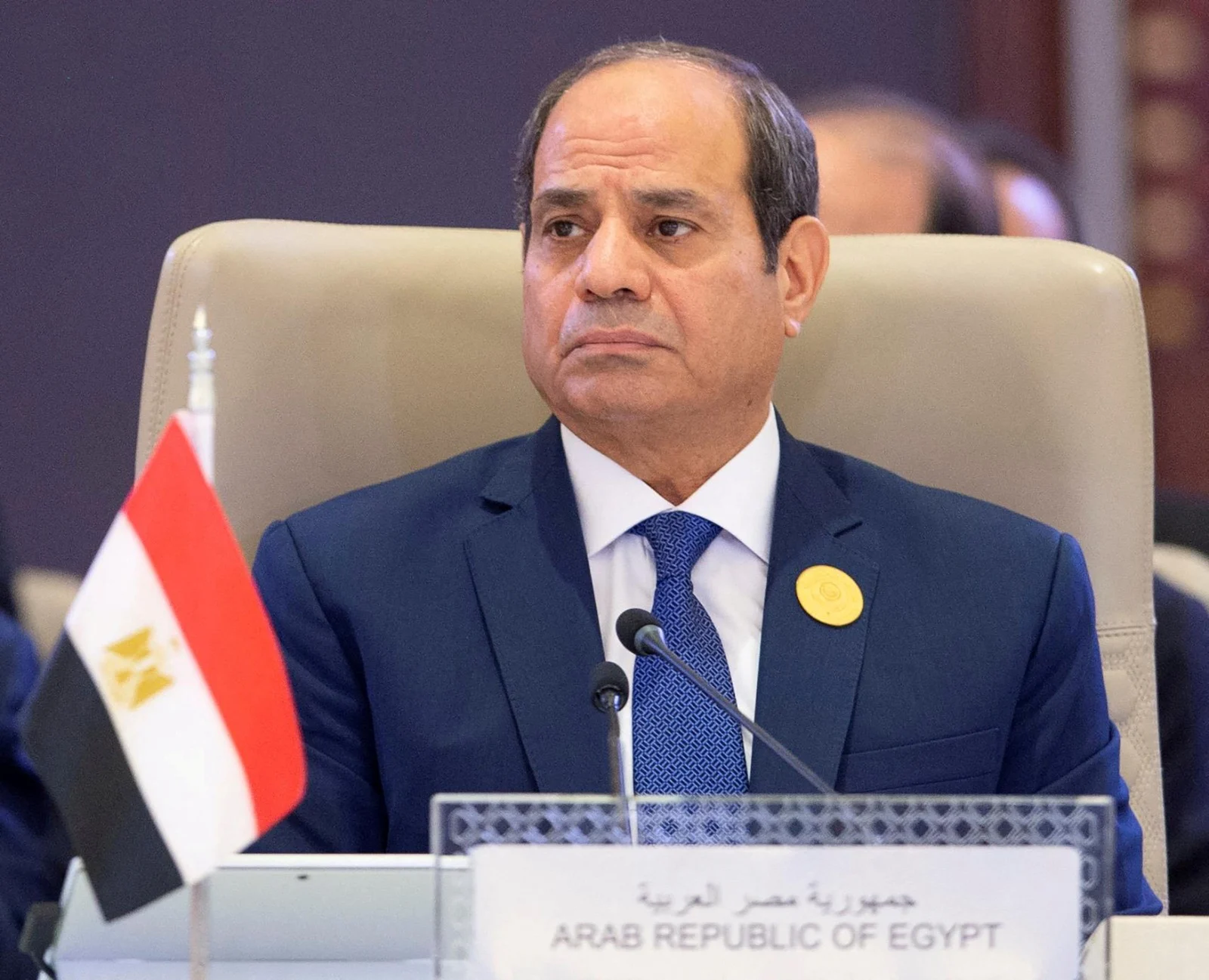 נשיא מצרים עבד אל-פתאח א-סיסי