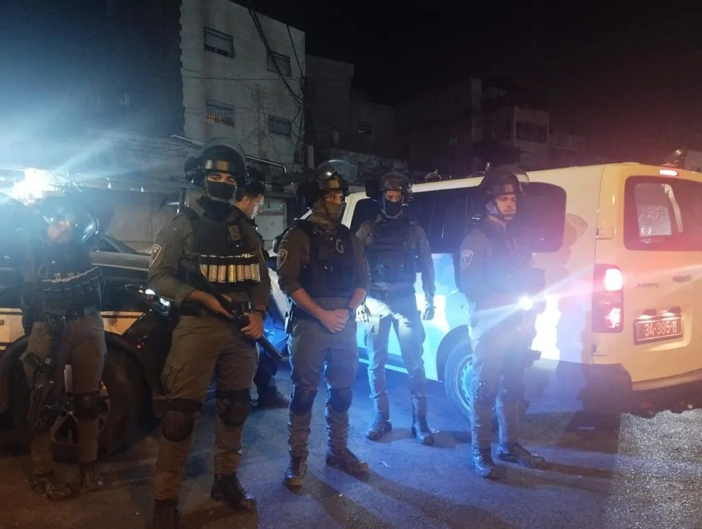 שוטרי מג''ב במזרח ירושלים