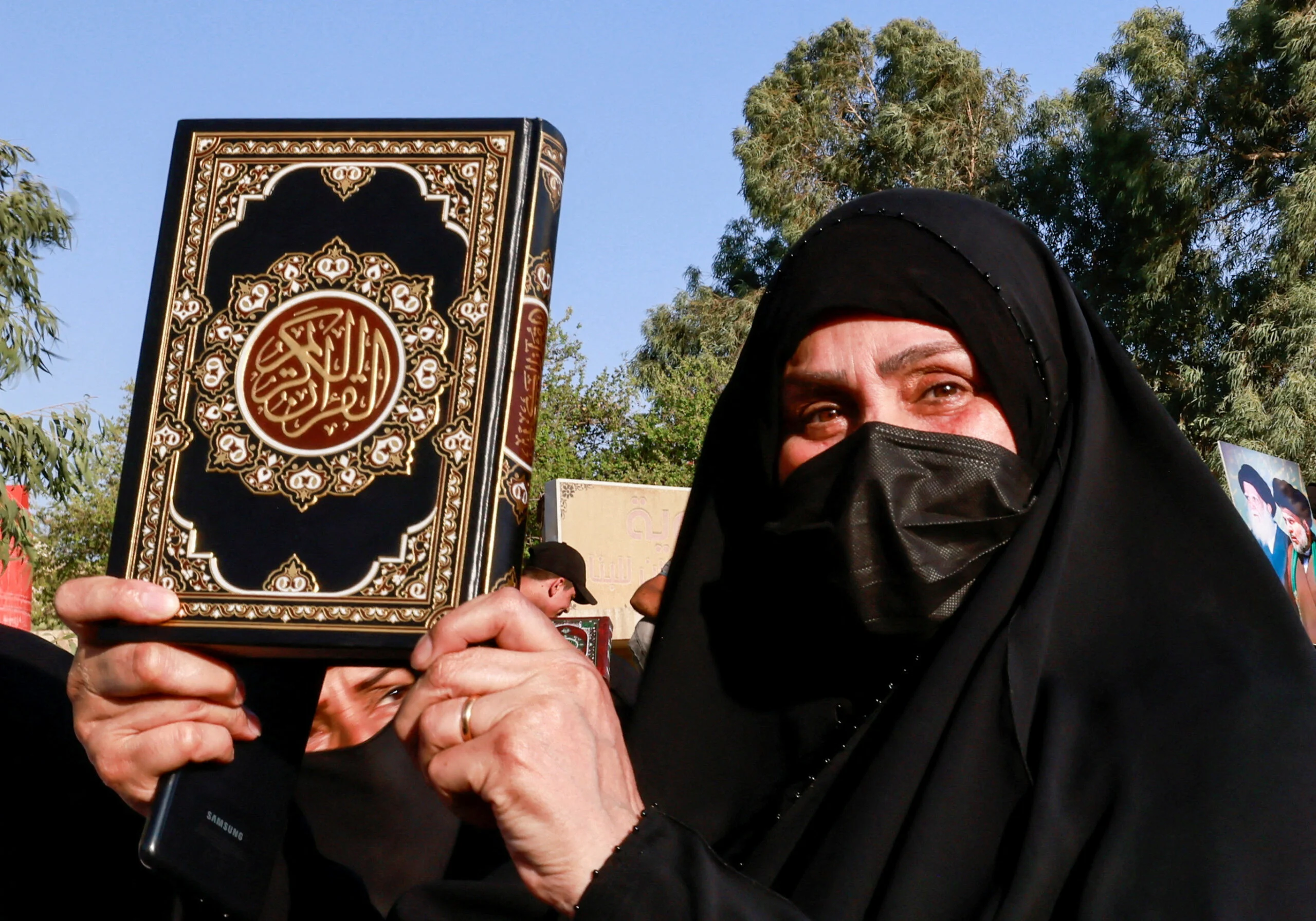 Protest In Baghdad Following Koran Burning In Sweden