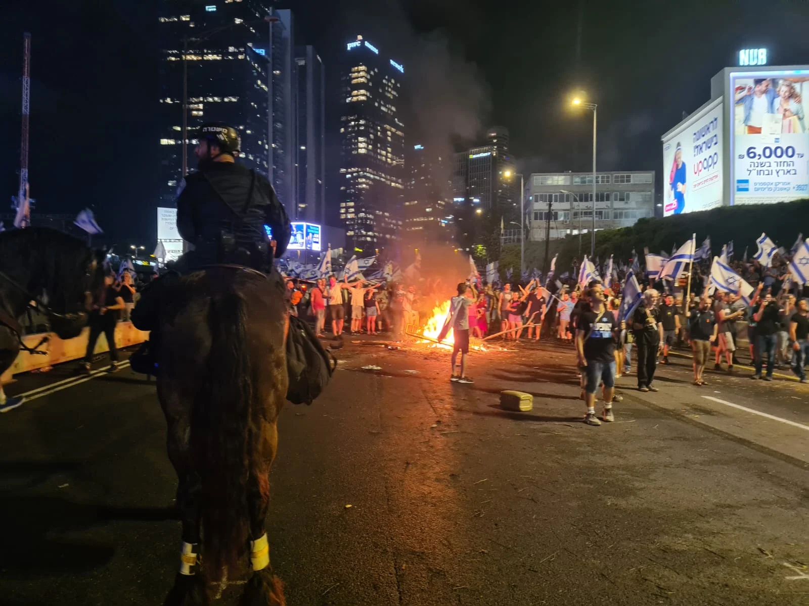 מחאה, הפגנה, המהפכה המשפטית