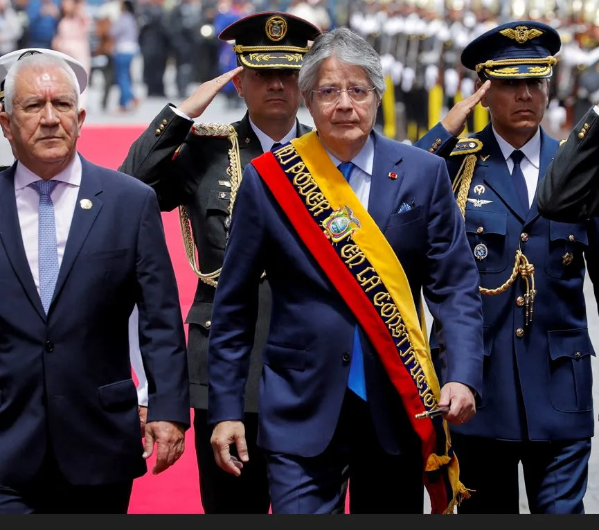 נשיא אקוודור גיירמו לאסו