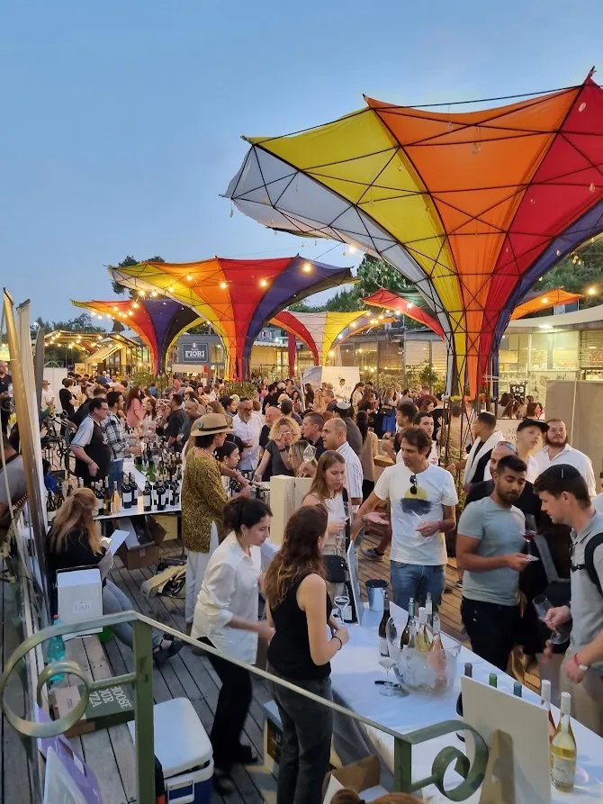 פסטיבל יין במתחם התחנה ירושלים