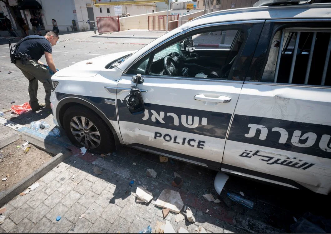 ההרס במהומות בתל אביב